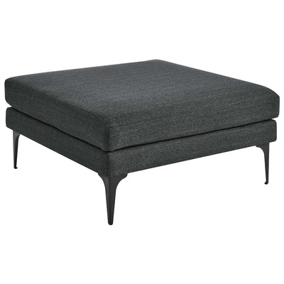 Ottomans and Benches Modway Furniture Evermore Gray EEI-6015-DOR 889654223306 Lounge Chairs and Chaises Gray Grey 