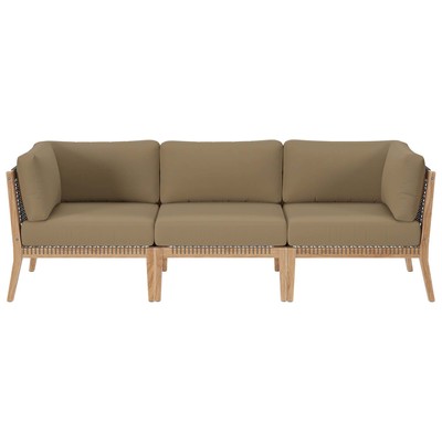 Modway Furniture Sofas and Loveseat, Chaise,LoungeLoveseat,Love seatSofa, Contemporary,Contemporary/ModernModern,Nuevo,Whiteline,Contemporary/Modern,tov,bellini,rossetto, Sofa Set,set, Sofa Sectionals, 889654273080, EEI-6120-GRY-LBR