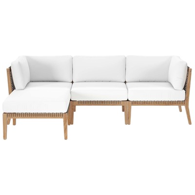 Modway Furniture Sofas and Loveseat, Chaise,LoungeLoveseat,Love seatSectional,Sofa, Contemporary,Contemporary/ModernModern,Nuevo,Whiteline,Contemporary/Modern,tov,bellini,rossetto, Sofa Set,set, Sofa Sectionals, 889654273141, EEI-6121-GRY-WHI