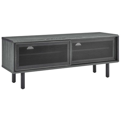 Modway Furniture TV Stands-Entertainment Centers, Iron,Steel,MetalWood,MDF, FURNITURE,Storage,TV Stand , Decor, 889654270232, EEI-6233-CHA,Small (under 48 in)