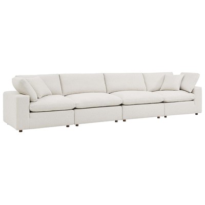 Sofas and Loveseat Modway Furniture Commix Ivory EEI-6364-IVO 889654279945 Sofas and Armchairs Loveseat Love seatSofa Contemporary Contemporary/Mode Sofa Set set 