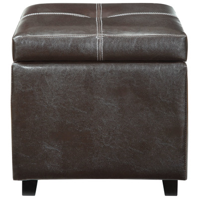 Modway Furniture Ottomans and Benches, Cube, Complete Vanity Sets, Sofas and Armchairs, 848387001551, EEI-814-BRN