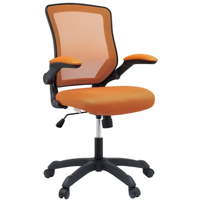 Office Chairs Modway Furniture Veer Orange EEI-825-ORA 848387015510 Office Chairs Orange Orange Complete Vanity Sets 