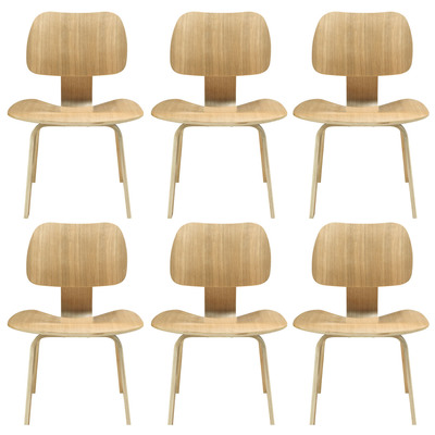 Modway Furniture Dining Room Chairs, HARDWOOD,Wood,MDF,Plywood,Beech Wood,Bent Plywood,Brazilian Hardwoods, Natural,Wood,Plywood, Dining Chairs, 848387004347, EEI-910-NAT