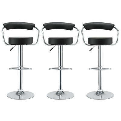 Modway Furniture Bar Chairs and Stools, black, ,ebony, 