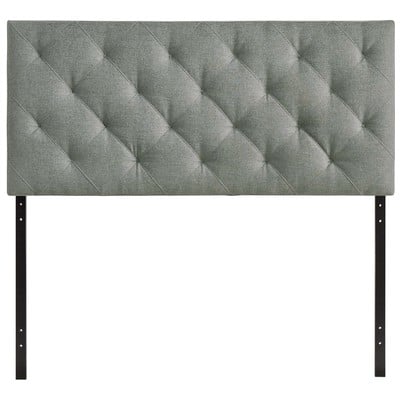 Headboards and Footboards Modway Furniture Theodore Gray MOD-5040-GRY 848387016173 Headboards Gray Grey Full Queen Gray 