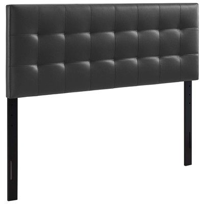 Headboards and Footboards Modway Furniture Lily Black MOD-5147-BLK 848387019372 Headboards Black ebony Full Black Complete Vanity Sets 