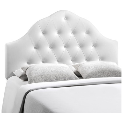 Modway Furniture Headboards and Footboards, White,snow, King, White, Complete Vanity Sets, Headboards, 848387019877, MOD-5167-WHI