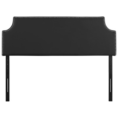 Headboards and Footboards Modway Furniture Laura Black MOD-5391-BLK 889654043034 Headboards Black ebonySilver Full Black Complete Vanity Sets 