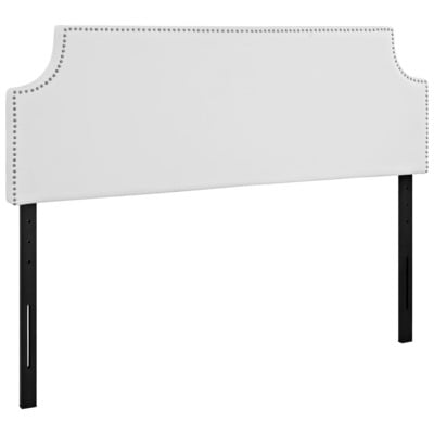 Headboards and Footboards Modway Furniture Laura White MOD-5393-WHI 889654043119 Headboards Black ebonySilver White snow Queen Black White Complete Vanity Sets 
