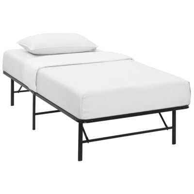 Beds Modway Furniture Horizon Brown MOD-5427-BRN 889654052173 Beds Brown sable Metal Platform Standard Full Queen Twin Complete Vanity Sets 