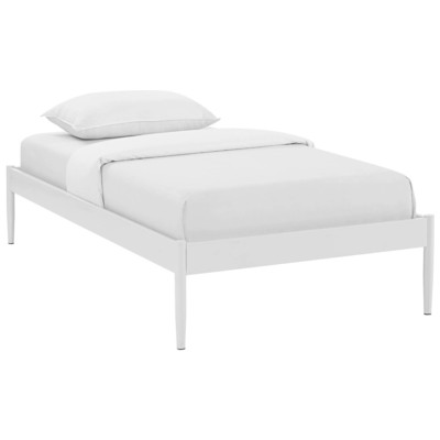 Modway Furniture Beds, White,snow, Twin, Complete Vanity Sets, Beds, 889654053262, MOD-5472-WHI