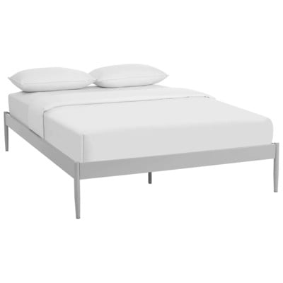 Modway Furniture Beds, Gray,Grey, King, Complete Vanity Sets, Beds, 889654053347, MOD-5475-GRY