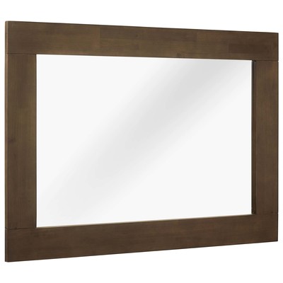 Mirrors Modway Furniture Everly Walnut MOD-6071-WAL 889654135067 Case Goods 