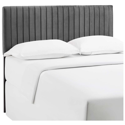 Headboards and Footboards Modway Furniture Keira Gray MOD-6095-GRY 889654148302 Headboards Gray Grey Full Queen Gray 