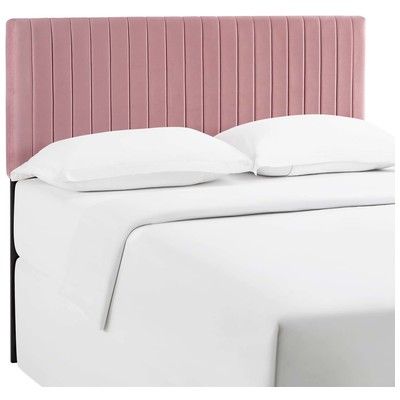 Headboards and Footboards Modway Furniture Keira Dusty Rose MOD-6097-DUS 889654148364 Headboards California King King Dusty Rose 