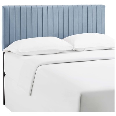 Headboards and Footboards Modway Furniture Keira Light Blue MOD-6097-LBU 889654148395 Headboards Blue navy teal turquiose indig California King King Blue Teal 