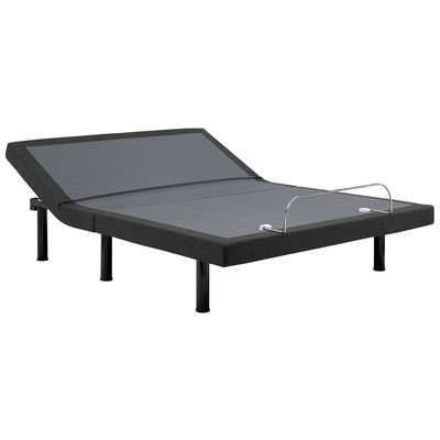 Beds Modway Furniture Transform Gray MOD-6108-GRY 889654149149 Beds Black ebonyGray Grey Queen 