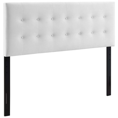 Headboards and Footboards Modway Furniture Emily White MOD-6115-WHI 889654153450 Headboards White snow Full White 