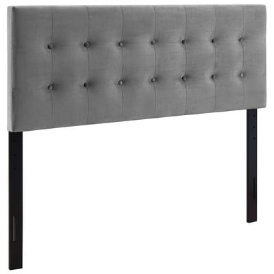 Headboards and Footboards Modway Furniture Emily Gray MOD-6116-GRY 889654153467 Headboards Gray Grey Queen Gray 
