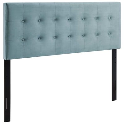 Headboards and Footboards Modway Furniture Emily Light Blue MOD-6117-LBU 889654153528 Headboards Blue navy teal turquiose indig King Blue Teal 