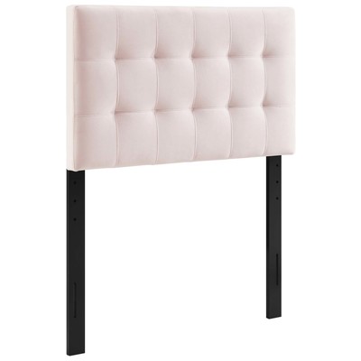 Headboards and Footboards Modway Furniture Lily Pink MOD-6118-PNK 889654153597 Headboards Pink Fuchsia blush Twin 