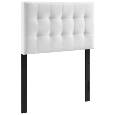 Headboards and Footboards Modway Furniture Lily White MOD-6118-WHI 889654153603 Headboards White snow Twin White 