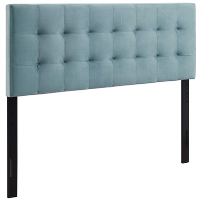 Headboards and Footboards Modway Furniture Lily Light Blue MOD-6119-LBU 889654153627 Headboards Blue navy teal turquiose indig Full Blue Teal 