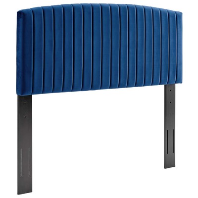 Headboards and Footboards Modway Furniture Rebecca Navy MOD-6140-NAV 889654159759 Headboards Blue navy teal turquiose indig Twin Blue Navy Teal 