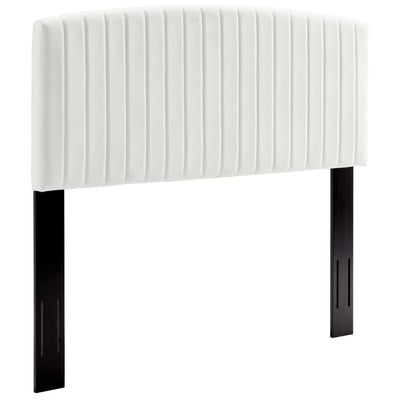 Headboards and Footboards Modway Furniture Rebecca White MOD-6140-WHI 889654159766 Headboards White snow Twin White 