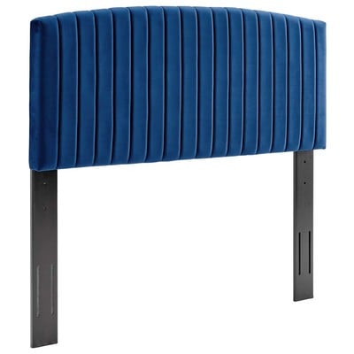 Headboards and Footboards Modway Furniture Rebecca Navy MOD-6142-NAV 889654159834 Headboards Blue navy teal turquiose indig California King King Blue Navy Teal 