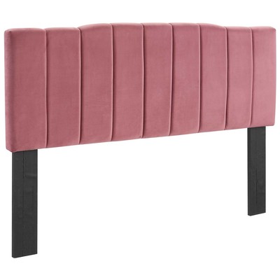 Modway Furniture Headboards and Footboards, Full,Queen, Dusty Rose, Headboards, 889654162865, MOD-6182-DUS