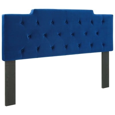 Headboards and Footboards Modway Furniture Juliet Navy MOD-6184-NAV 889654162988 Headboards Blue navy teal turquiose indig Twin Blue Navy Teal 