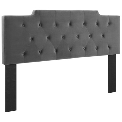 Headboards and Footboards Modway Furniture Juliet Charcoal MOD-6185-CHA 889654163008 Headboards Full Queen 
