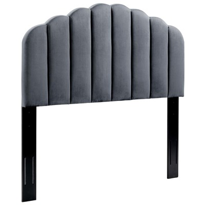 Headboards and Footboards Modway Furniture Veronique Charcoal MOD-6207-CHA 889654166528 Headboards Full Queen 