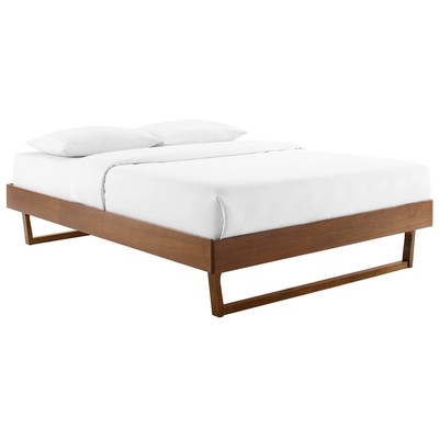 Beds Modway Furniture Billie Walnut MOD-6212-WAL 889654163626 Beds Wood Platform Twin 