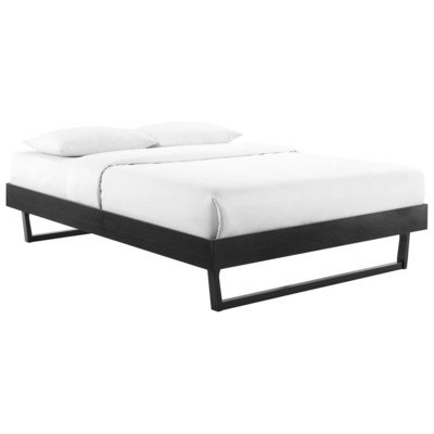 Modway Furniture Beds, Black,ebony, Wood, Platform, Full, Beds, 889654163633, MOD-6213-BLK