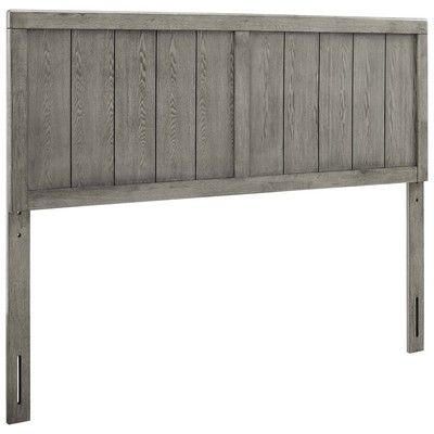 Headboards and Footboards Modway Furniture Robbie Gray MOD-6217-GRY 889654163763 Headboards Gray Grey Full Gray 