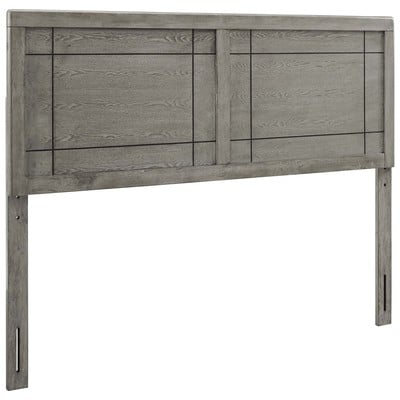 Headboards and Footboards Modway Furniture Archie Gray MOD-6220-GRY 889654163855 Headboards Gray Grey Twin Gray 