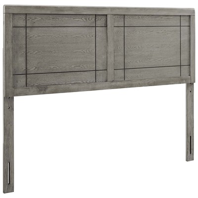 Headboards and Footboards Modway Furniture Archie Gray MOD-6221-GRY 889654163886 Headboards Gray Grey Full Gray 