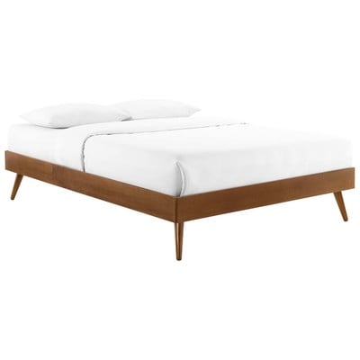 Beds Modway Furniture Margo Walnut MOD-6230-WAL 889654164289 Beds Wood Platform Queen 