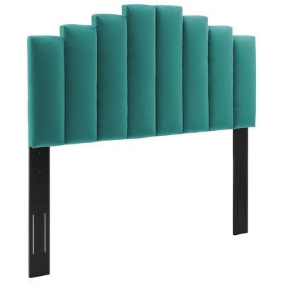 Headboards and Footboards Modway Furniture Noelle Teal MOD-6276-TEA 889654994053 Headboards Blue navy teal turquiose indig Twin Blue Teal 