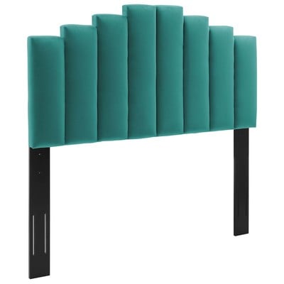 Headboards and Footboards Modway Furniture Noelle Teal MOD-6277-TEA 889654993971 Headboards Blue navy teal turquiose indig Full Queen Blue Teal 