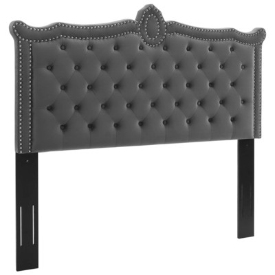 Headboards and Footboards Modway Furniture Louisa Charcoal MOD-6324-CHA 889654988915 Headboards Full Queen 