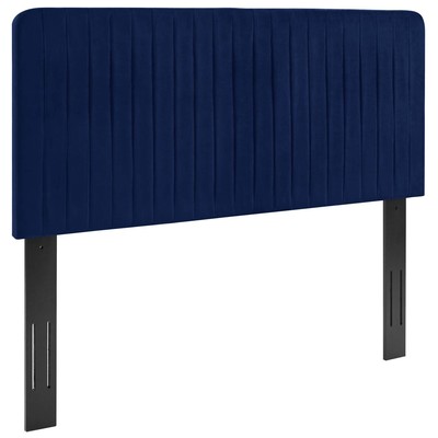 Headboards and Footboards Modway Furniture Milenna Navy MOD-6337-NAV 889654992141 Headboards Blue navy teal turquiose indig Twin Blue Navy Teal 