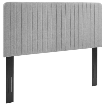 Headboards and Footboards Modway Furniture Milenna Light Gray MOD-6338-LGR 889654992127 Headboards Gray Grey Twin Gray 