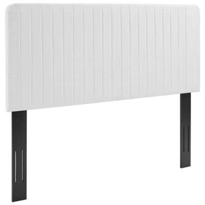 Headboards and Footboards Modway Furniture Milenna White MOD-6340-WHI 889654992028 Headboards White snow Full Queen White 