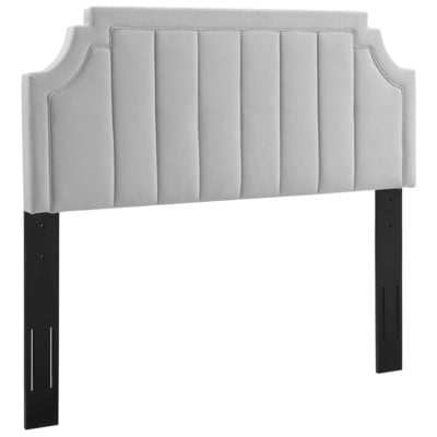 Headboards and Footboards Modway Furniture Alyona Light Gray MOD-6347-LGR 889654988113 Headboards Gray Grey Full Queen Gray 