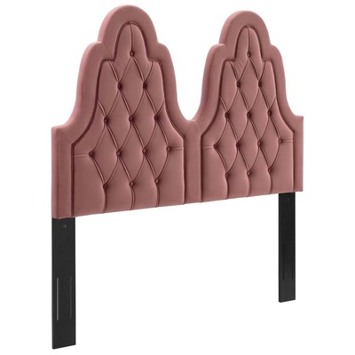 Headboards and Footboards Modway Furniture Augustine Dusty Rose MOD-6413-DUS 889654976677 Headboards Twin Dusty Rose 