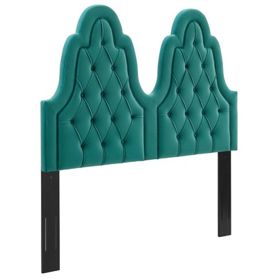 Headboards and Footboards Modway Furniture Augustine Teal MOD-6413-TEA 889654976622 Headboards Blue navy teal turquiose indig Twin Blue Teal 